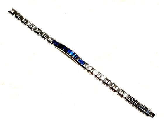 Bracciale Zancan Uomo in Acciaio Cubic Zirconia EHB477 - EHB477